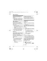 Preview for 32 page of Panasonic KX-TG6611FX Operating Instructions Manual