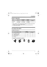 Preview for 3 page of Panasonic KX-TG6611HK Operating Instructions Manual