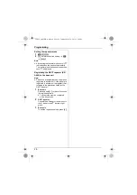 Preview for 26 page of Panasonic KX-TG6611HK Operating Instructions Manual