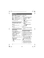 Preview for 14 page of Panasonic KX-TG6611NZ Operating Instructions Manual