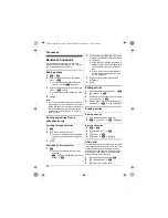 Предварительный просмотр 20 страницы Panasonic KX-TG6611NZ Operating Instructions Manual