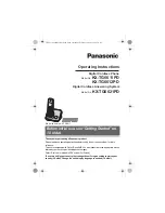 Panasonic KX-TG6611PD Operating Instructions Manual предпросмотр