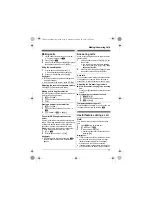 Preview for 17 page of Panasonic KX-TG6611PD Operating Instructions Manual