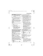 Preview for 39 page of Panasonic KX-TG6611PD Operating Instructions Manual