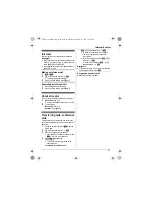 Preview for 41 page of Panasonic KX-TG6611PD Operating Instructions Manual