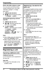 Предварительный просмотр 34 страницы Panasonic KX-TG6631 Operating Instructions Manual