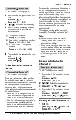 Предварительный просмотр 37 страницы Panasonic KX-TG6631 Operating Instructions Manual