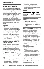 Предварительный просмотр 46 страницы Panasonic KX-TG6631 Operating Instructions Manual