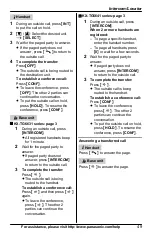 Предварительный просмотр 49 страницы Panasonic KX-TG6631 Operating Instructions Manual