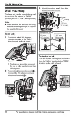 Предварительный просмотр 50 страницы Panasonic KX-TG6631 Operating Instructions Manual