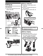 Предварительный просмотр 9 страницы Panasonic KX-TG6632B Operating Instructions Manual