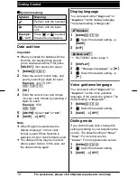 Предварительный просмотр 14 страницы Panasonic KX-TG6632B Operating Instructions Manual