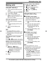 Предварительный просмотр 15 страницы Panasonic KX-TG6632B Operating Instructions Manual