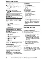 Предварительный просмотр 16 страницы Panasonic KX-TG6632B Operating Instructions Manual