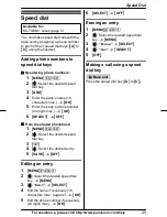 Предварительный просмотр 25 страницы Panasonic KX-TG6632B Operating Instructions Manual