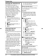 Предварительный просмотр 32 страницы Panasonic KX-TG6632B Operating Instructions Manual