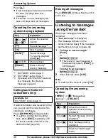 Предварительный просмотр 40 страницы Panasonic KX-TG6632B Operating Instructions Manual