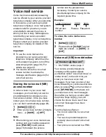 Предварительный просмотр 45 страницы Panasonic KX-TG6632B Operating Instructions Manual