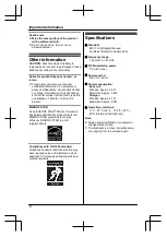 Предварительный просмотр 8 страницы Panasonic KX-TG6642C Operating Instructions Manual