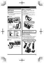 Предварительный просмотр 9 страницы Panasonic KX-TG6642C Operating Instructions Manual