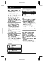 Предварительный просмотр 10 страницы Panasonic KX-TG6642C Operating Instructions Manual