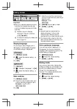 Предварительный просмотр 14 страницы Panasonic KX-TG6642C Operating Instructions Manual