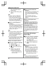 Предварительный просмотр 20 страницы Panasonic KX-TG6642C Operating Instructions Manual