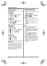 Предварительный просмотр 24 страницы Panasonic KX-TG6642C Operating Instructions Manual