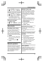 Предварительный просмотр 41 страницы Panasonic KX-TG6642C Operating Instructions Manual