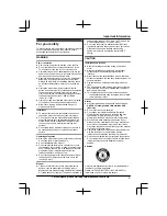 Предварительный просмотр 5 страницы Panasonic KX-TG6671 Operating Instructions Manual