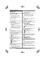 Предварительный просмотр 14 страницы Panasonic KX-TG6671 Operating Instructions Manual