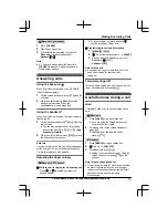 Предварительный просмотр 15 страницы Panasonic KX-TG6671 Operating Instructions Manual