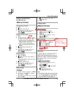 Предварительный просмотр 19 страницы Panasonic KX-TG6671 Operating Instructions Manual