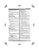 Предварительный просмотр 29 страницы Panasonic KX-TG6671 Operating Instructions Manual