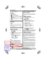 Предварительный просмотр 30 страницы Panasonic KX-TG6671 Operating Instructions Manual