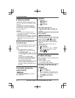 Предварительный просмотр 32 страницы Panasonic KX-TG6671 Operating Instructions Manual