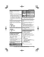 Предварительный просмотр 33 страницы Panasonic KX-TG6671 Operating Instructions Manual