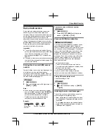 Предварительный просмотр 37 страницы Panasonic KX-TG6671 Operating Instructions Manual