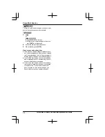 Предварительный просмотр 38 страницы Panasonic KX-TG6671 Operating Instructions Manual