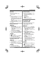 Предварительный просмотр 39 страницы Panasonic KX-TG6671 Operating Instructions Manual