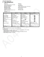 Предварительный просмотр 6 страницы Panasonic KX-TG6671B Service Manual