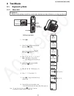 Предварительный просмотр 25 страницы Panasonic KX-TG6671B Service Manual