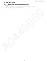 Предварительный просмотр 29 страницы Panasonic KX-TG6671B Service Manual