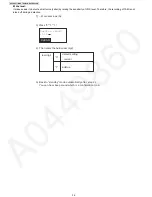 Предварительный просмотр 34 страницы Panasonic KX-TG6671B Service Manual