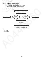 Предварительный просмотр 38 страницы Panasonic KX-TG6671B Service Manual