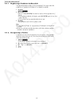 Предварительный просмотр 42 страницы Panasonic KX-TG6671B Service Manual