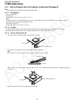 Предварительный просмотр 62 страницы Panasonic KX-TG6671B Service Manual