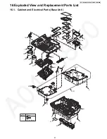 Предварительный просмотр 91 страницы Panasonic KX-TG6671B Service Manual