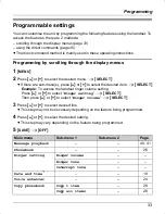 Предварительный просмотр 33 страницы Panasonic KX-TG6700AL Operating Instructions Manual