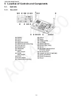 Предварительный просмотр 38 страницы Panasonic KX-TG6700B - Cordless Phone - Operation Service Manual